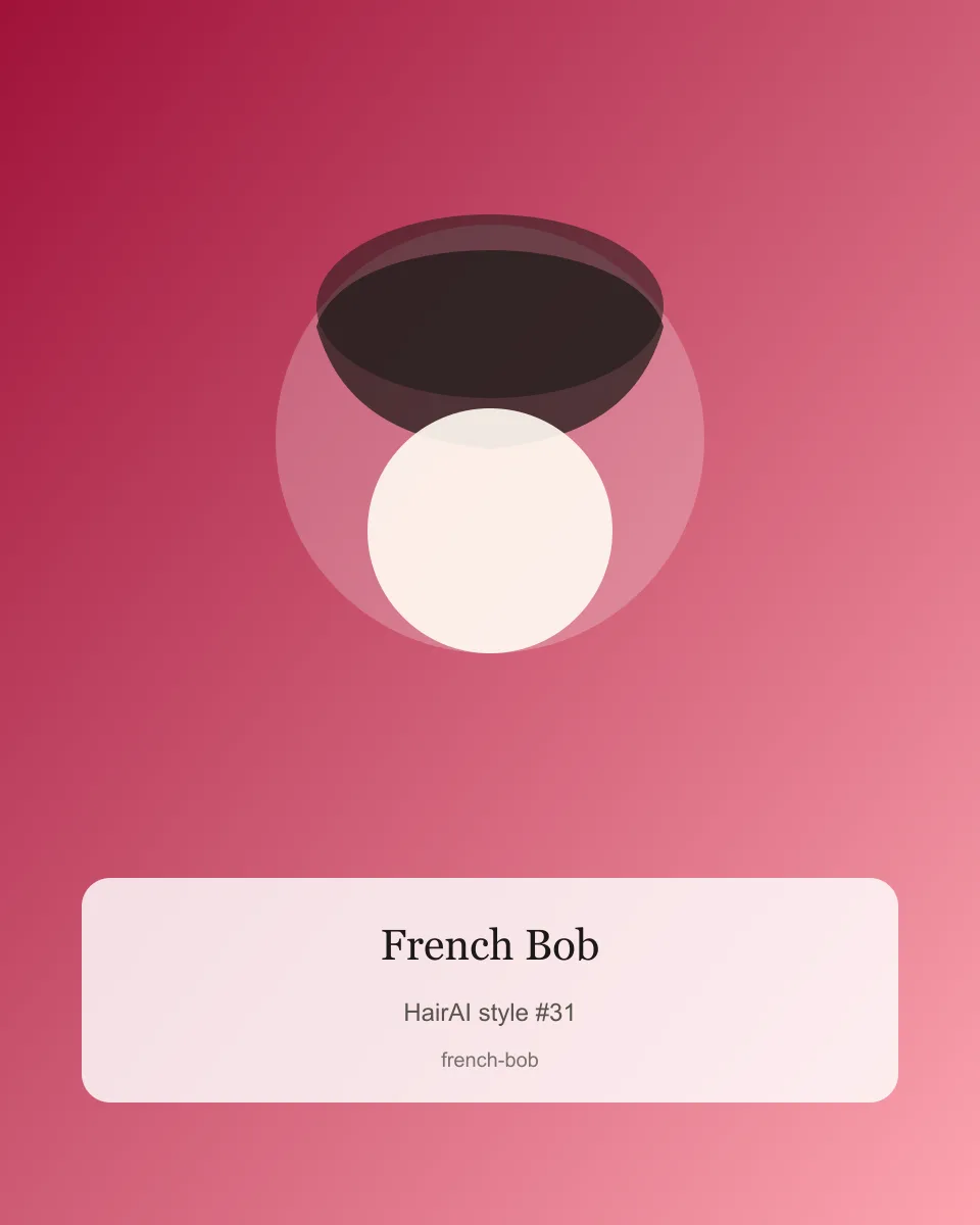 French Bob haircut hairstyle